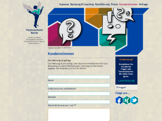Webdesign mit Contao Kundenstimmen Feedback HTB